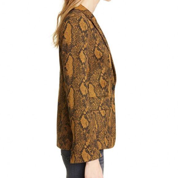 NWT Joie Anilah 🐍 Blazer - Picture 3 of 7